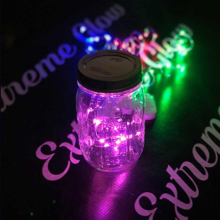 Hot Pink LED Fairy Wire, 10 LEDs Coin Cell Batteries  Firefly Mason Jar, String Light with Timer, Silver wire string light, dew drop LEDs, Silver Wire string lights, wire string lights, wedding, centerpiece, center piece, decoration, decor, christmas, tree, wreath, flower, costume