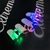 Blue LED Fairy Wire, 10 LEDs Coin Cell Batteries - REP10BlueSilver (Close Out)